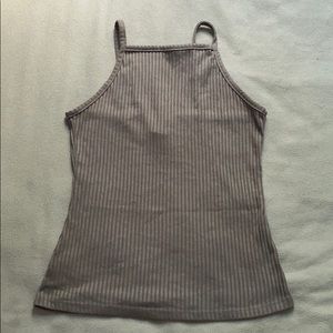 Olive green tank top